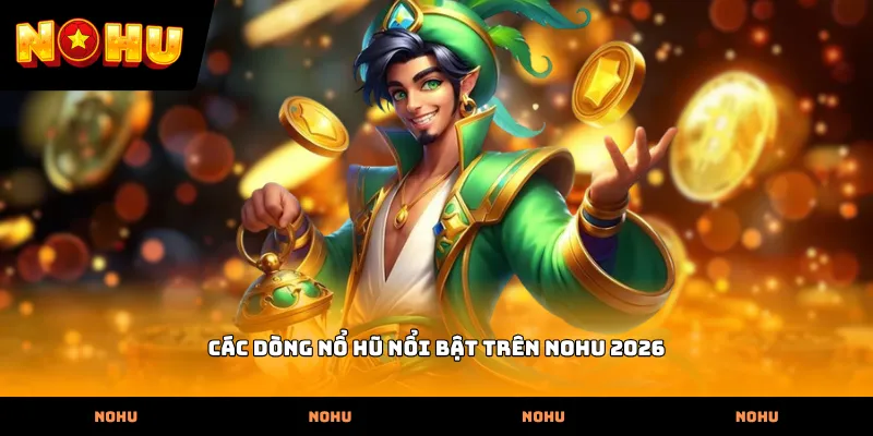 Các dòng nổ hũ nổi bật trên Nohu 2026