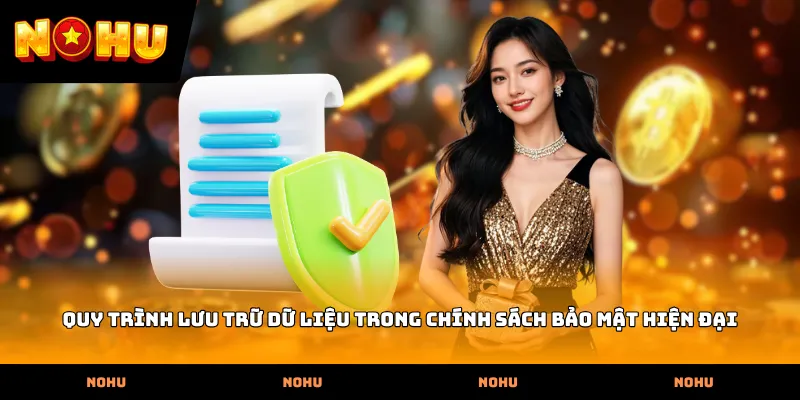 Quy trình lưu trữ dữ liệu trong Chính sách bảo mật hiện đại